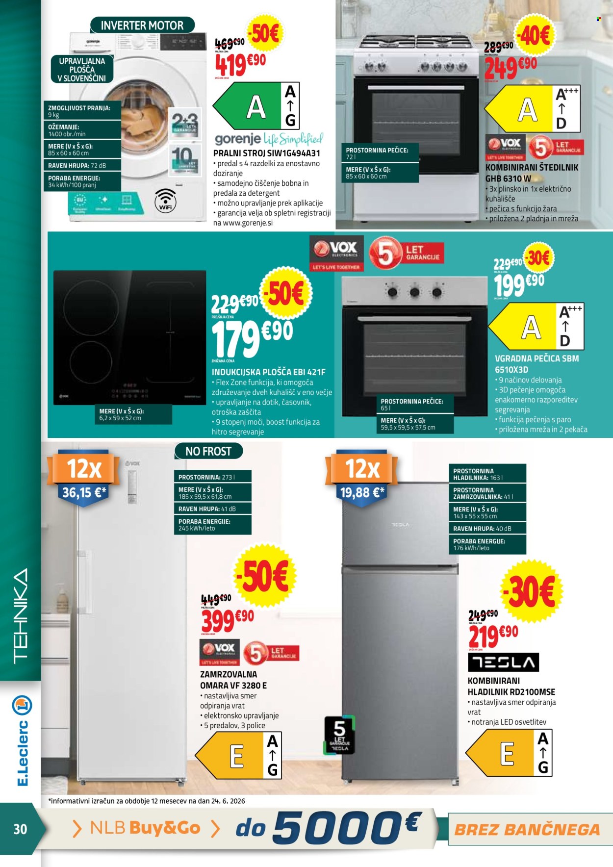E.Leclerc katalog - 08.07.2026 - 18.07.2026. Stran 30