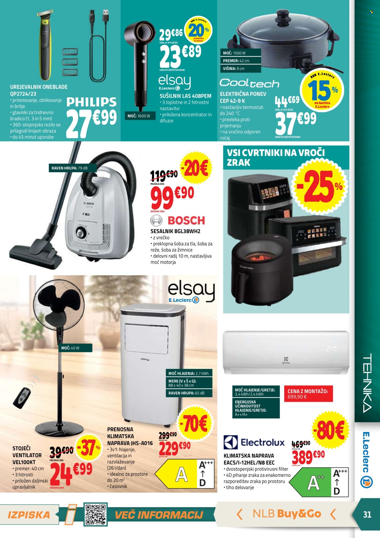 E.Leclerc katalog - 08.07.2026 - 18.07.2026. Stran 31