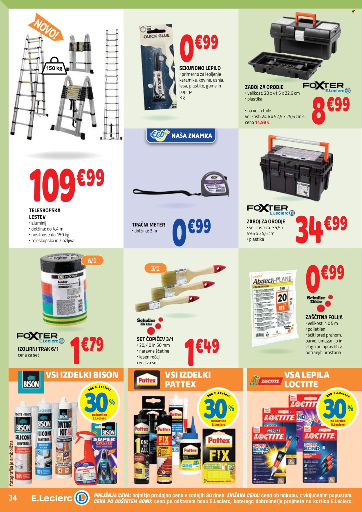 E.Leclerc katalog - 08.07.2026 - 18.07.2026. Stran 34