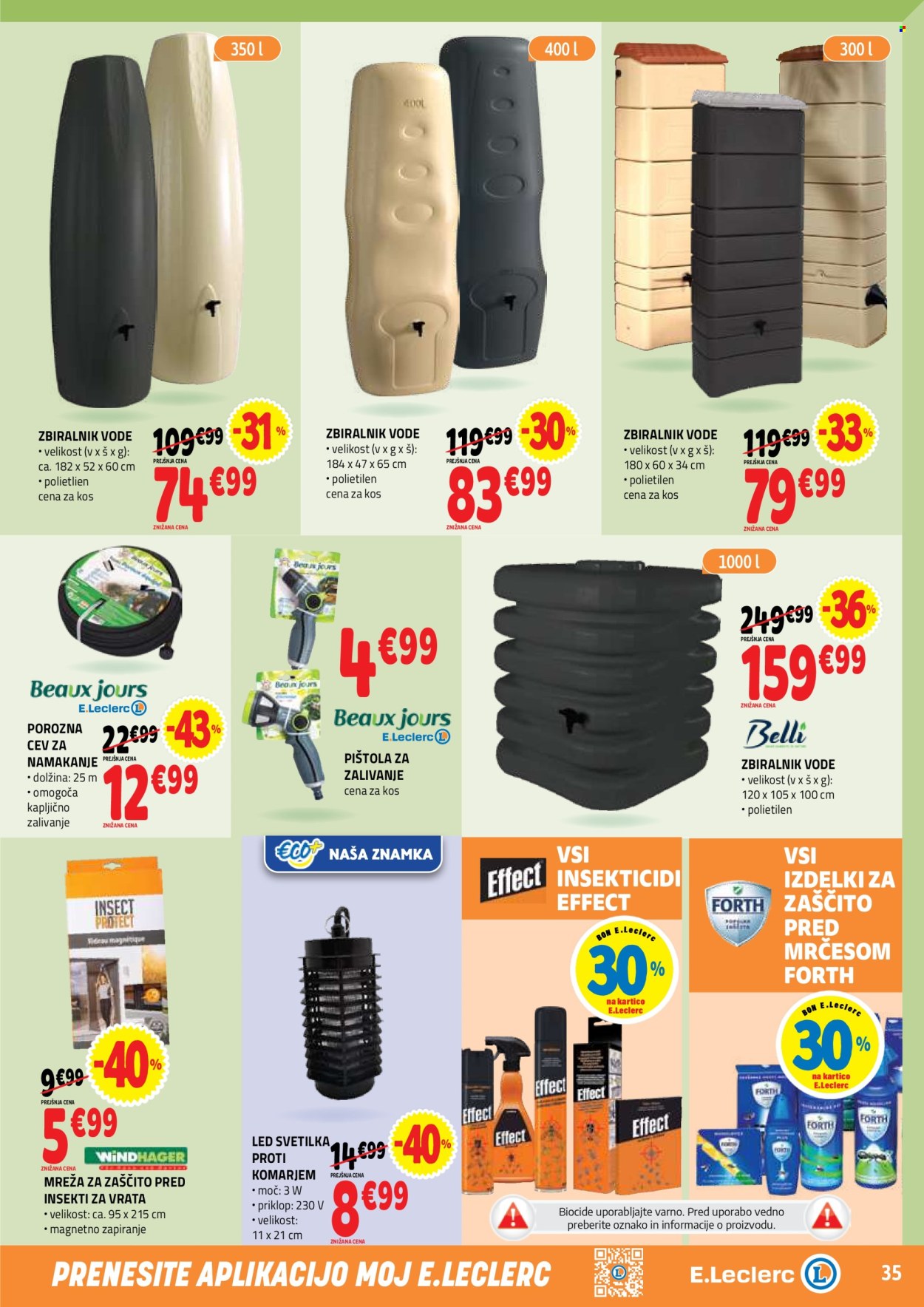 E.Leclerc katalog - 08.07.2026 - 18.07.2026. Stran 35