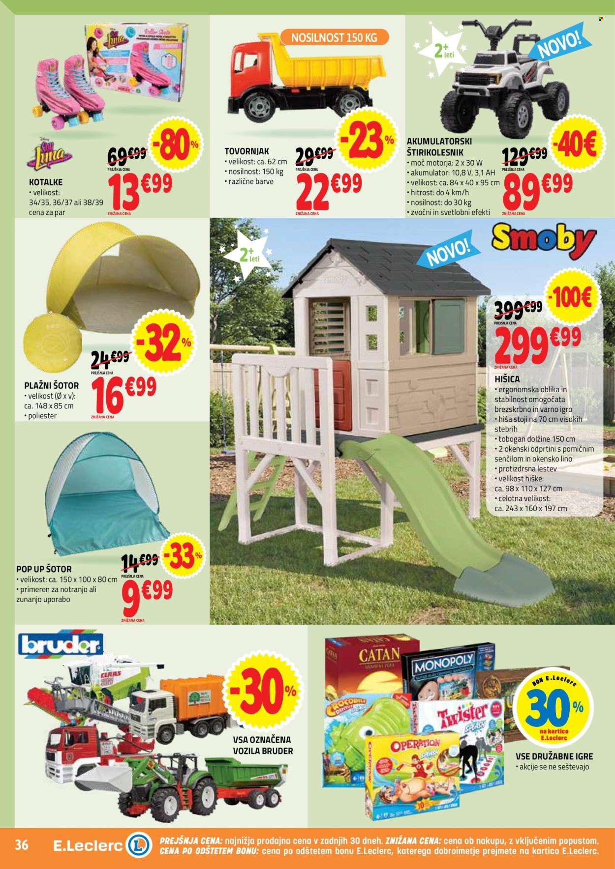 E.Leclerc katalog - 08.07.2026 - 18.07.2026. Stran 36
