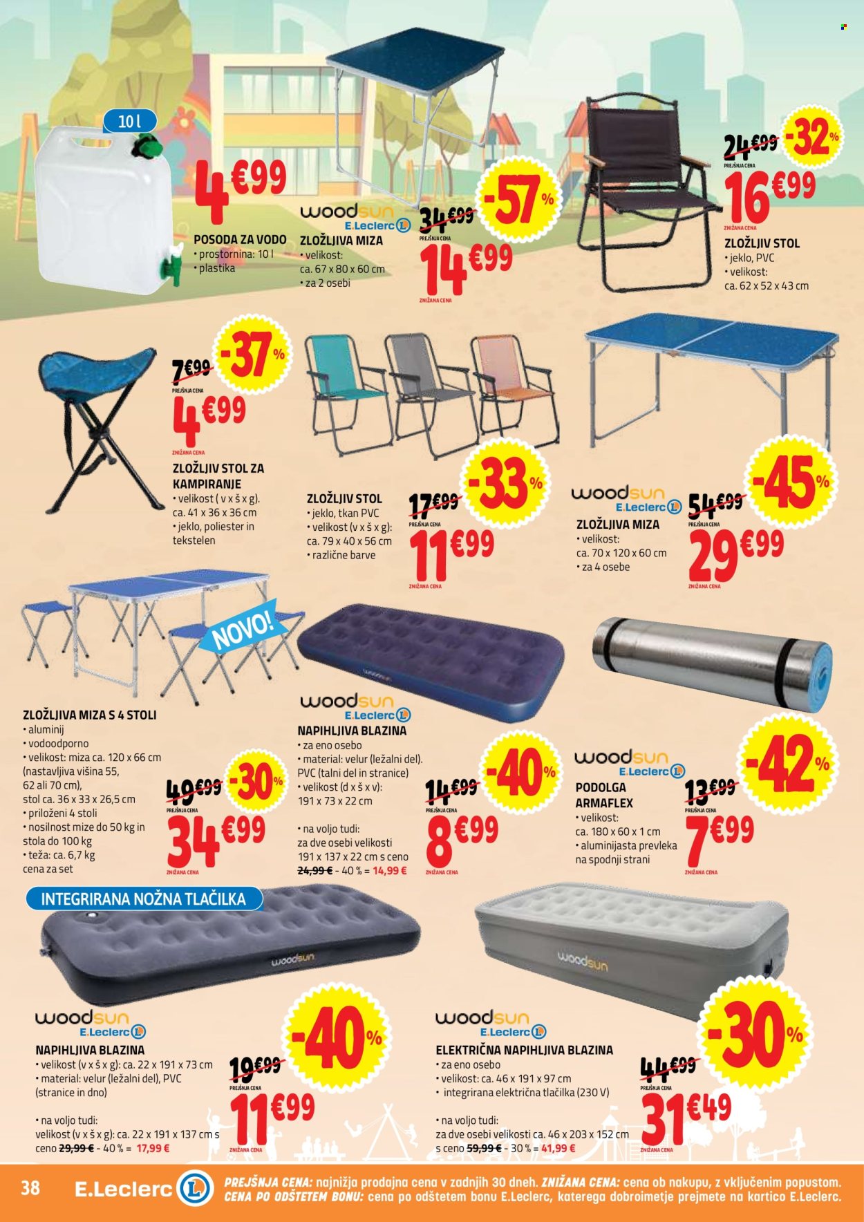 E.Leclerc katalog - 08.07.2026 - 18.07.2026. Stran 38