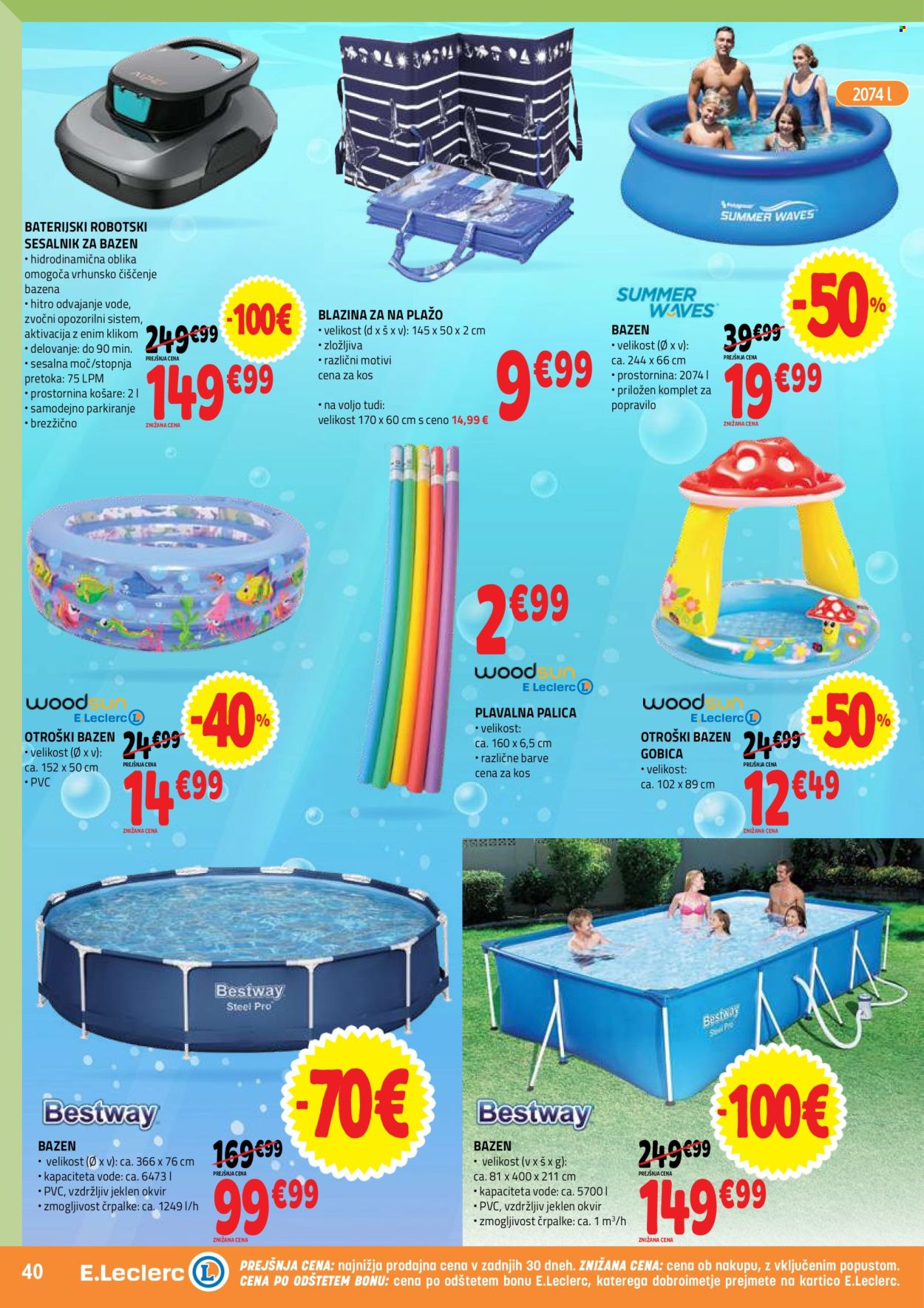 E.Leclerc katalog - 08.07.2026 - 18.07.2026. Stran 40