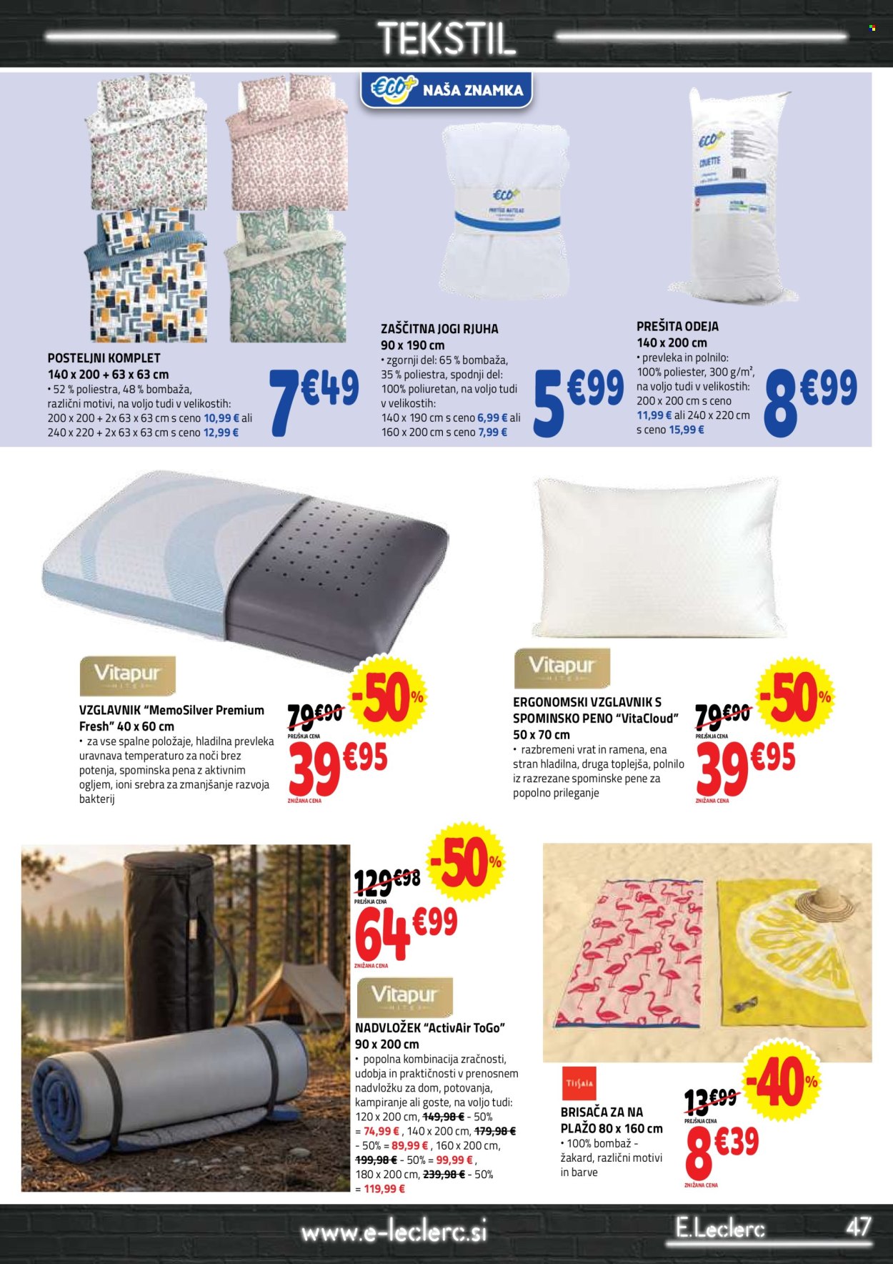 E.Leclerc katalog - 08.07.2026 - 18.07.2026. Stran 47