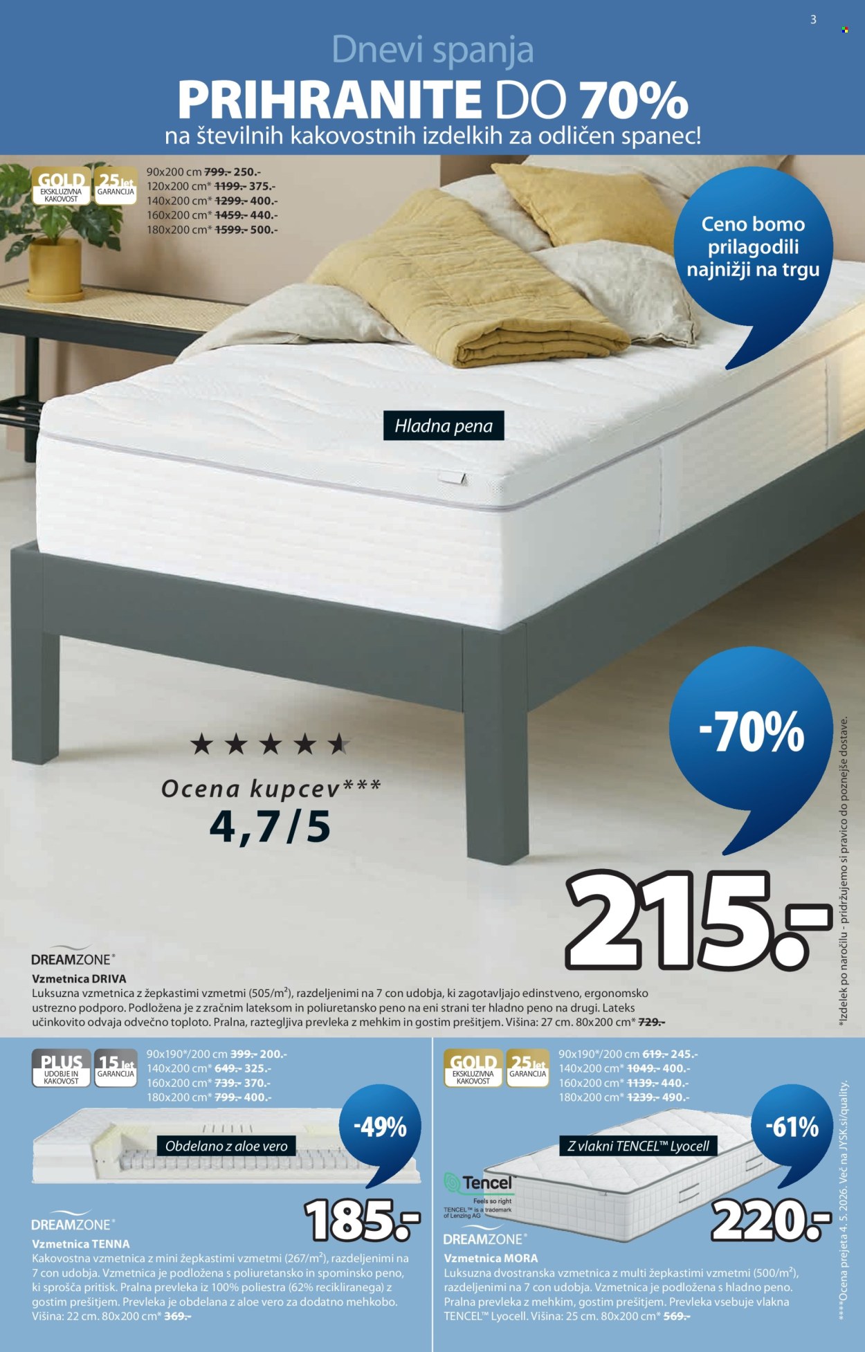 JYSK katalog - 01.07.2026 - 28.07.2026. Stran 4