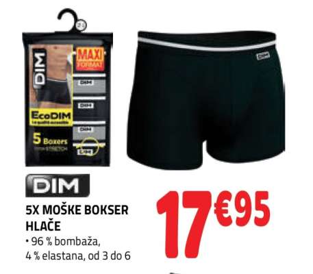 5x Moške Bokser Hlače