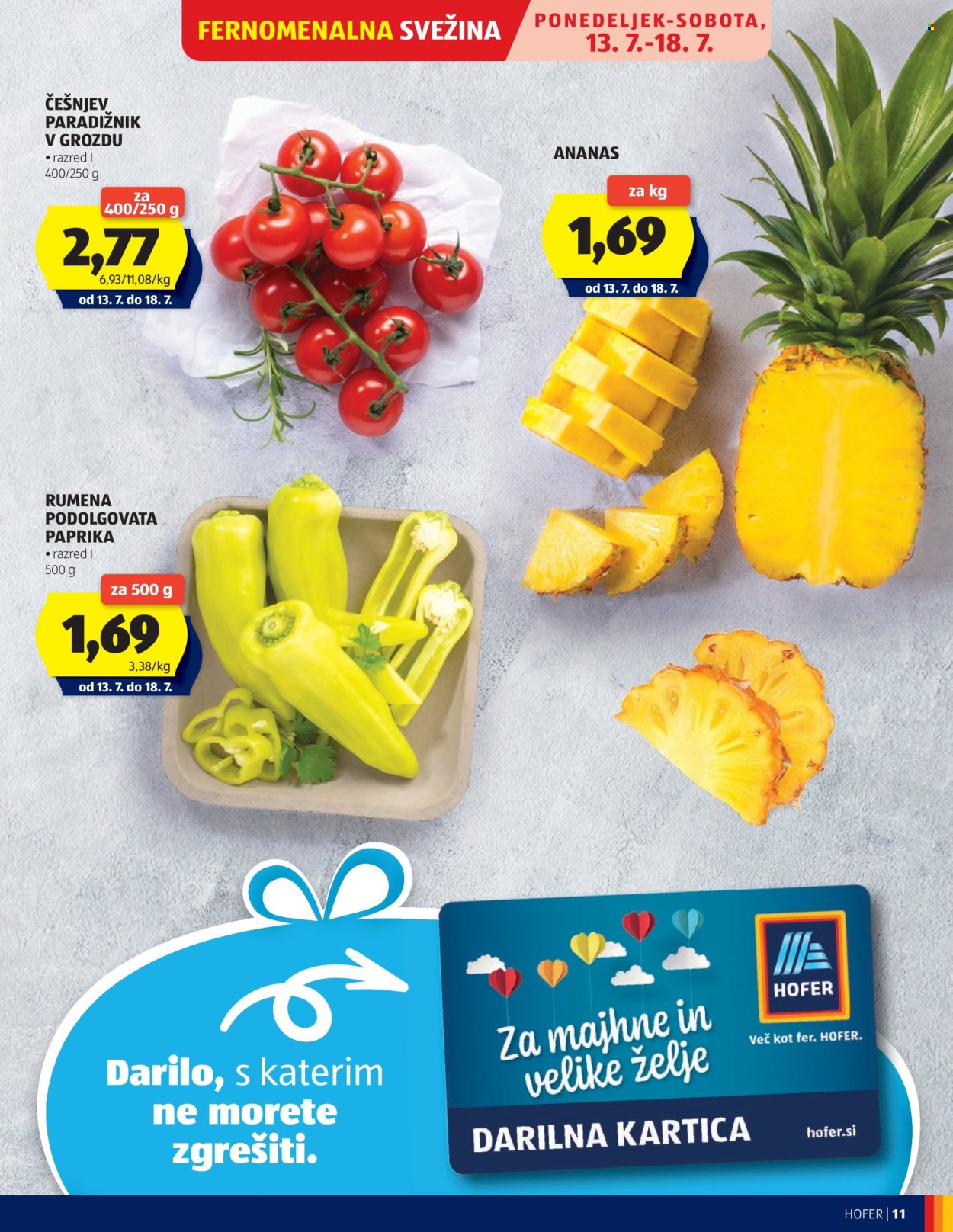 Hofer katalog - 08.07.2026 - 16.07.2026. Stran 11