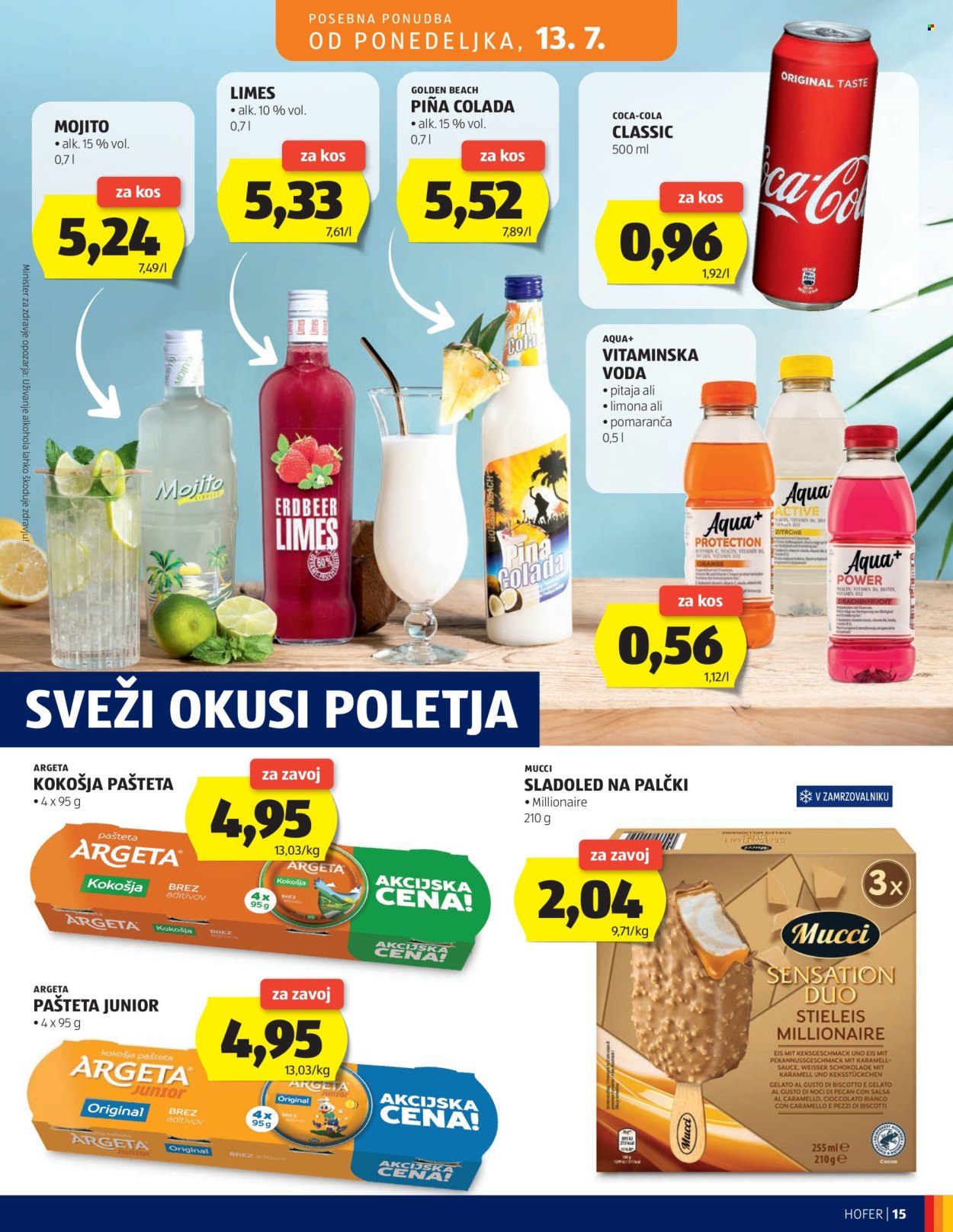 Hofer katalog - 08.07.2026 - 16.07.2026. Stran 15