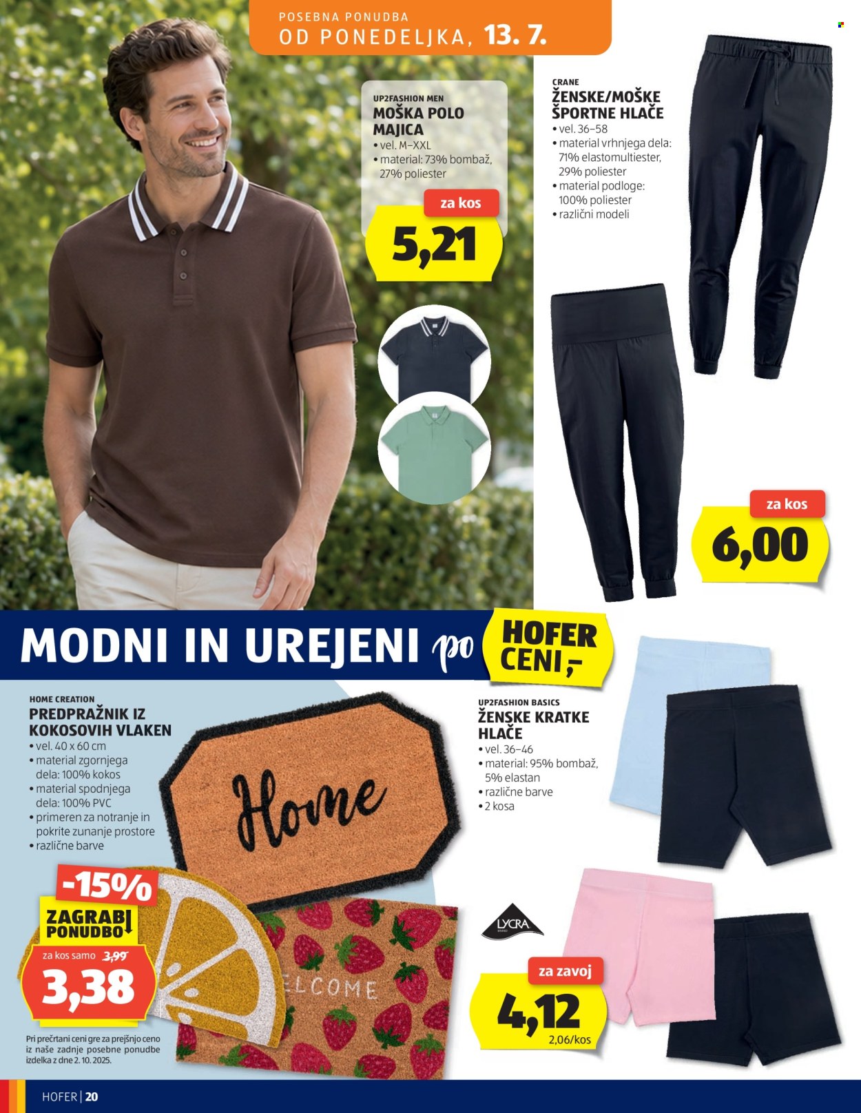 Hofer katalog - 08.07.2026 - 16.07.2026. Stran 20