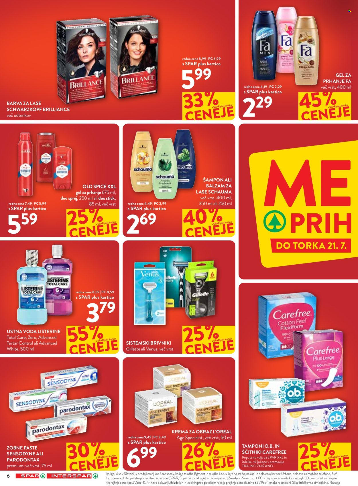 SPAR katalog - 08.07.2026 - 21.07.2026. Stran 6