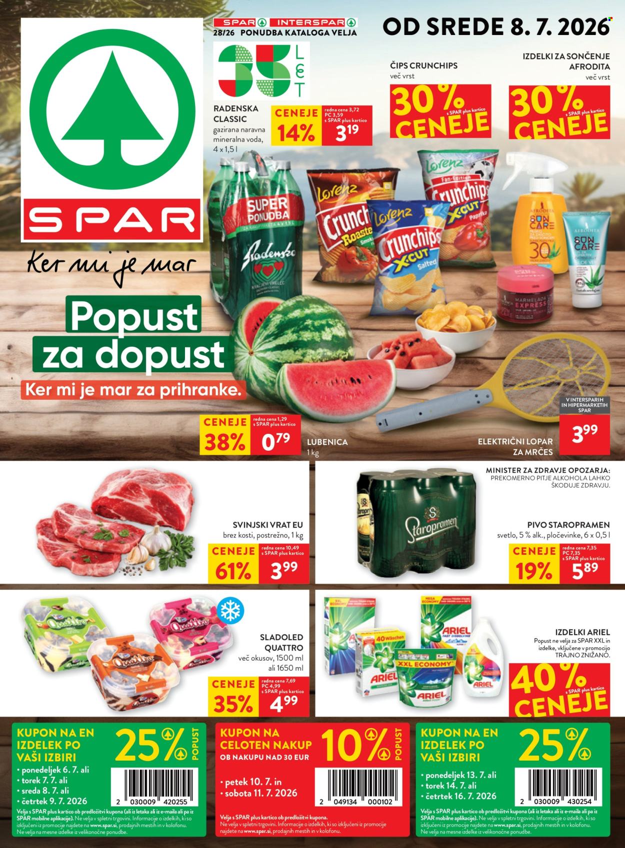 SPAR katalog - 08.07.2026 - 21.07.2026. Stran 1