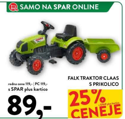 FALK TRAKTOR CLAAS S PRIKOLICO