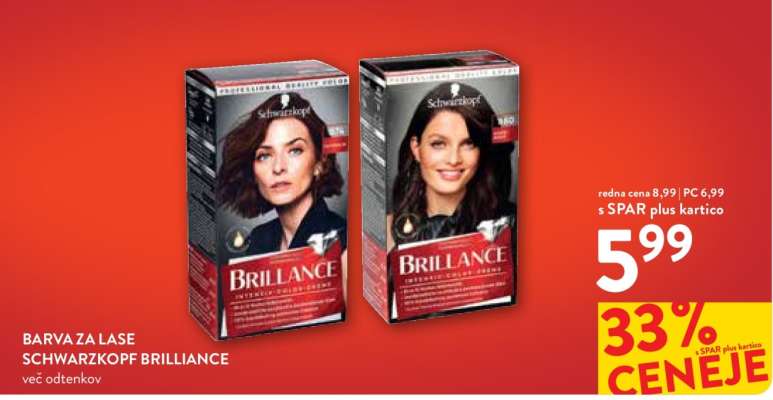 Barva za lase Schwarzkopf Brilliance