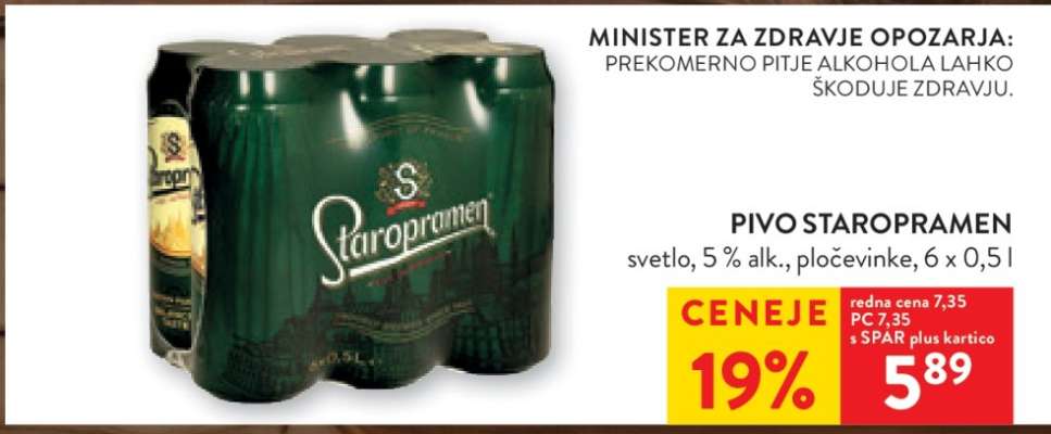 PIVO STAROPRAMEN