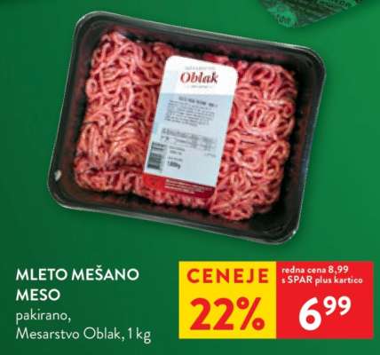 MLETO MEŠANO MESO