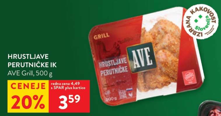 HRUSTLJAVE PERUTNIČKE IK