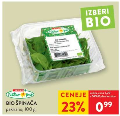 BIO ŠPINAČA