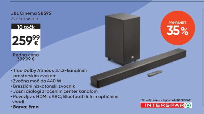 JBL Cinema SB595
