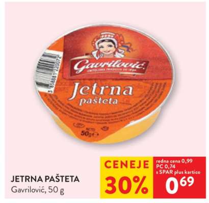 JETRNA PAŠTETA