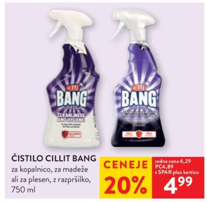 ČISTILO CILLIT BANG