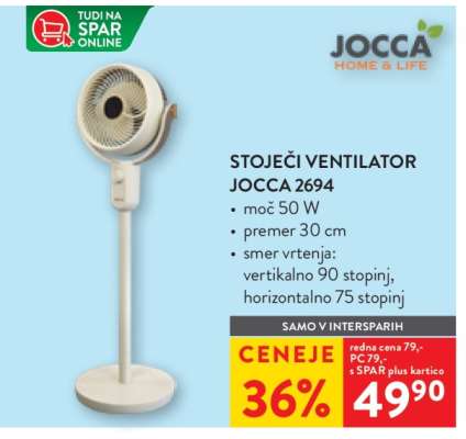 STOJEČI VENTILATOR JOCCA 2694