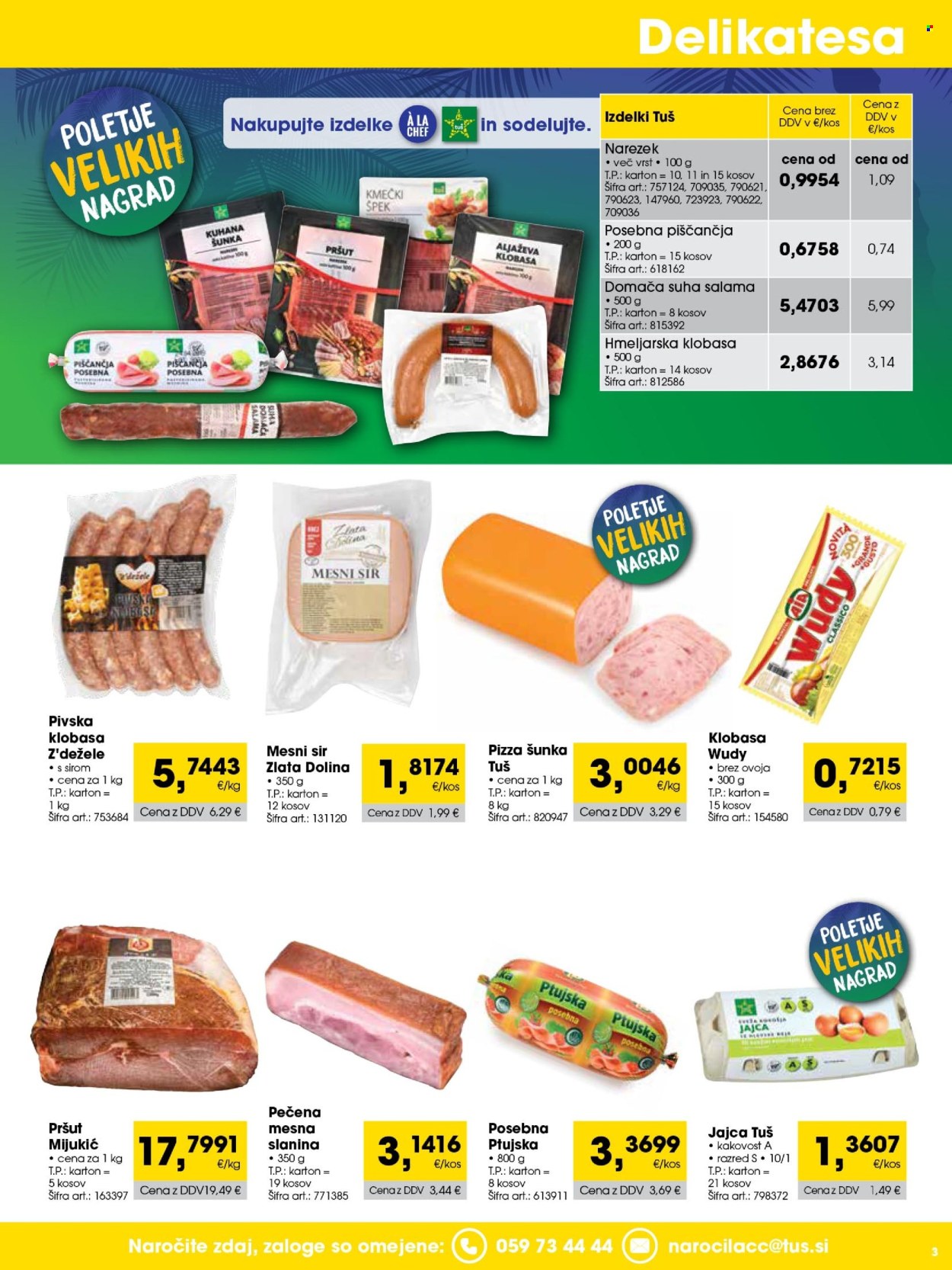 Tuš Cash & Carry katalog - 01.07.2026 - 31.07.2026. Stran 3