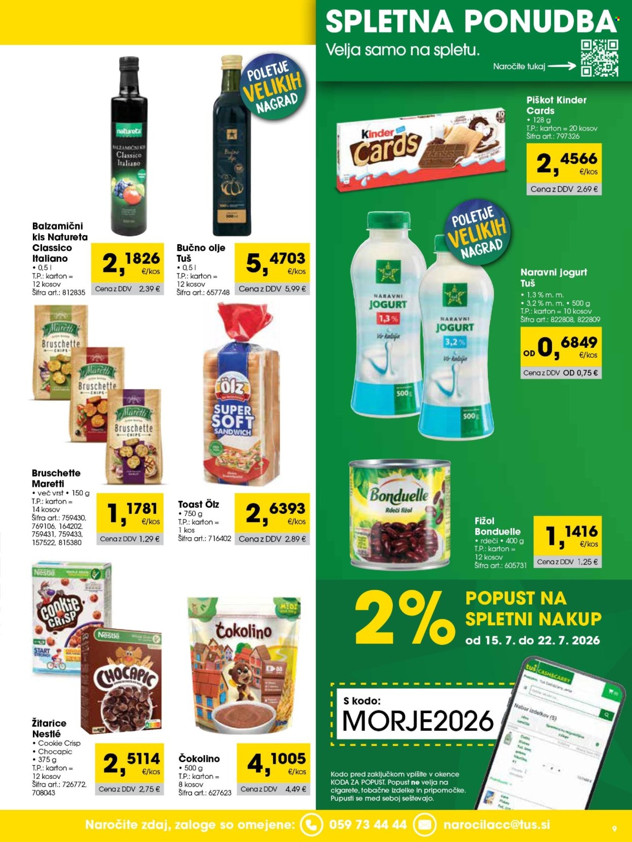 Tuš Cash & Carry katalog - 01.07.2026 - 31.07.2026. Stran 9