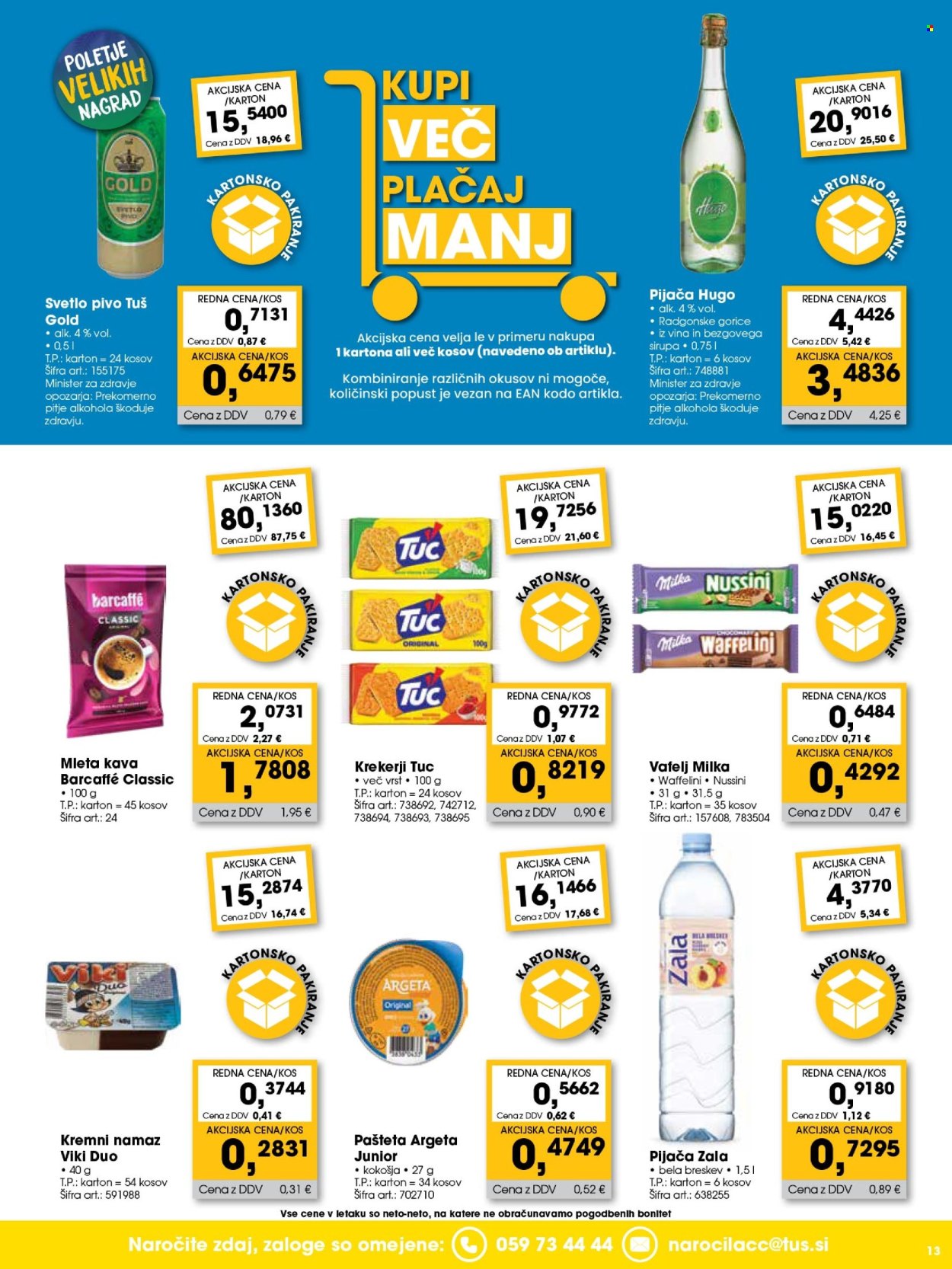 Tuš Cash & Carry katalog - 01.07.2026 - 31.07.2026. Stran 13