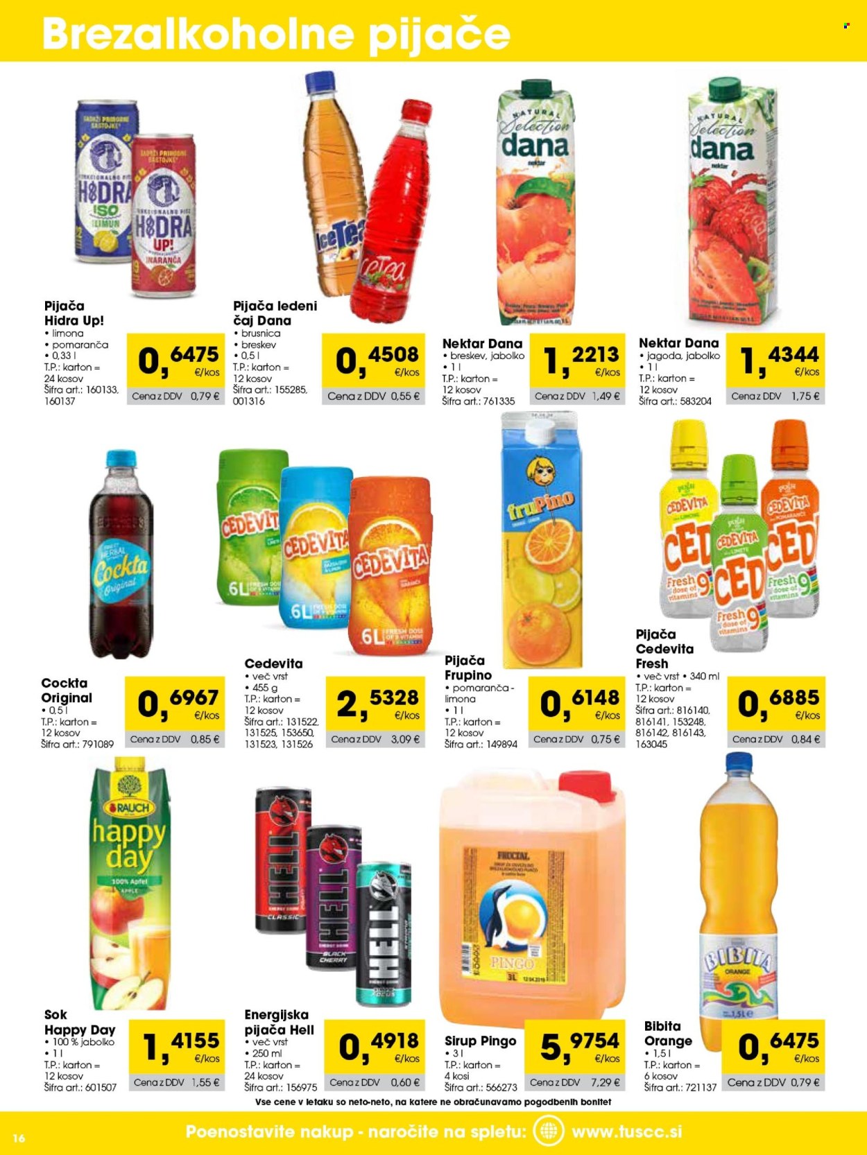 Tuš Cash & Carry katalog - 01.07.2026 - 31.07.2026. Stran 16