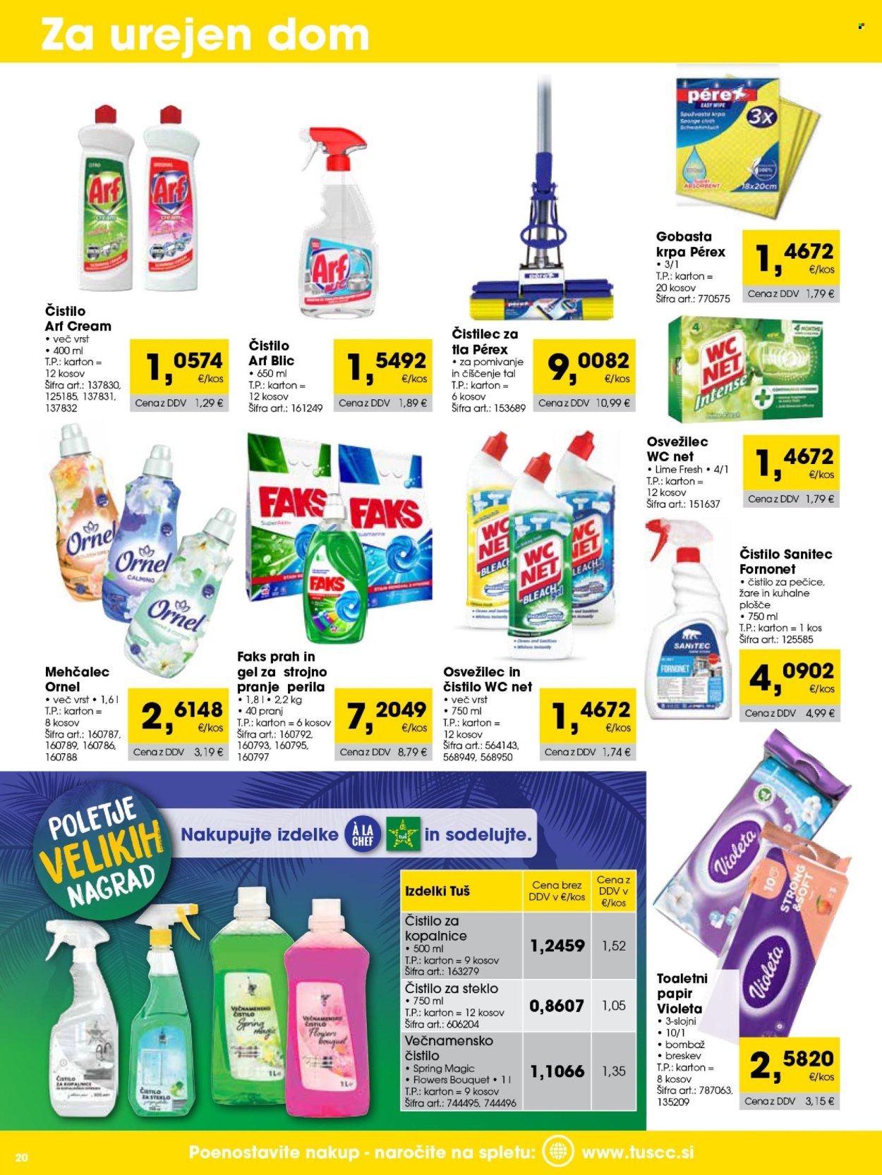 Tuš Cash & Carry katalog - 01.07.2026 - 31.07.2026. Stran 20