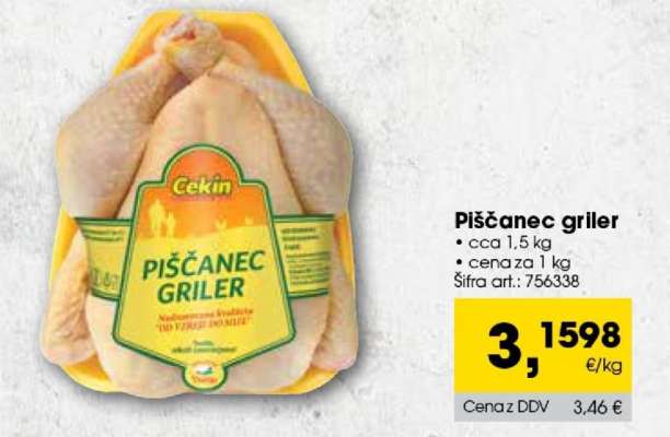 Piščanec Griler