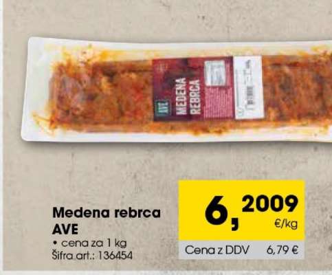 MEDENA REBRCA AVE