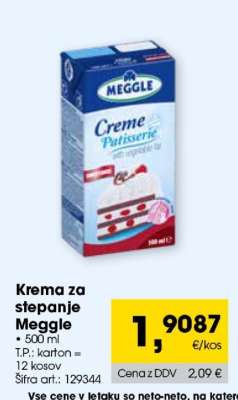 KREMA ZA STEPANJE MEGGLE