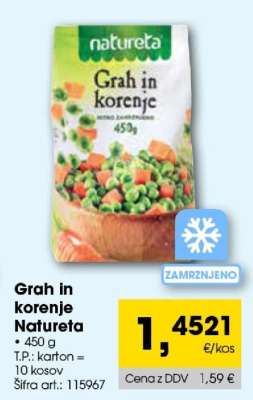 Grah in korenje Natureta