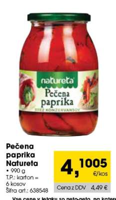 Pečena paprika Natureta