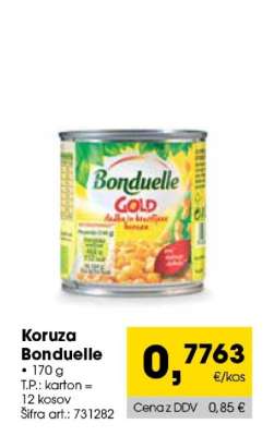 KORUZA BONDUELLE