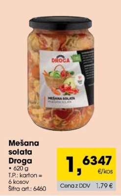MEŠANA SOLATA DROGA