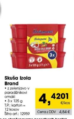 SKUŠA IZOLA BRAND