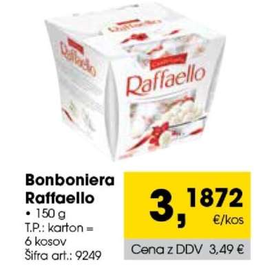 Bonboniera Raffaello