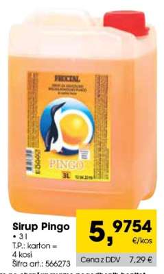 SIRUP PINGO