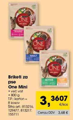 BRIKETI ZA PSE ONE MINI