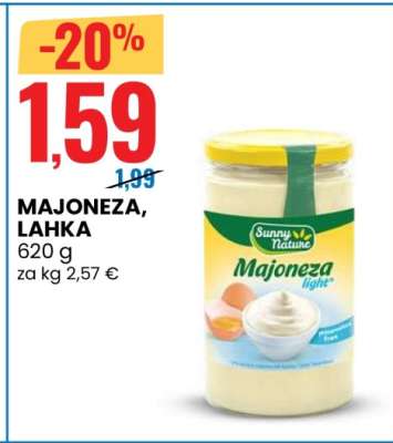 Majoneza, lahka