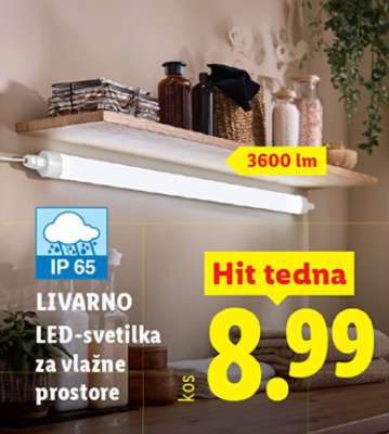 LIVARNO LED-svetilka za vlažne prostore