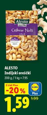 Alesto Indijski oreščki