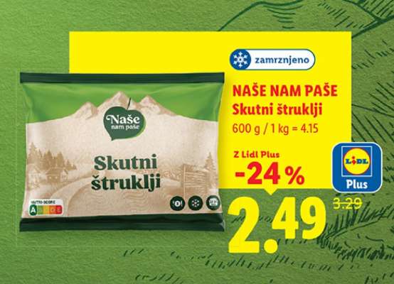 NAŠE NAM PAŠE Skutni štruklji