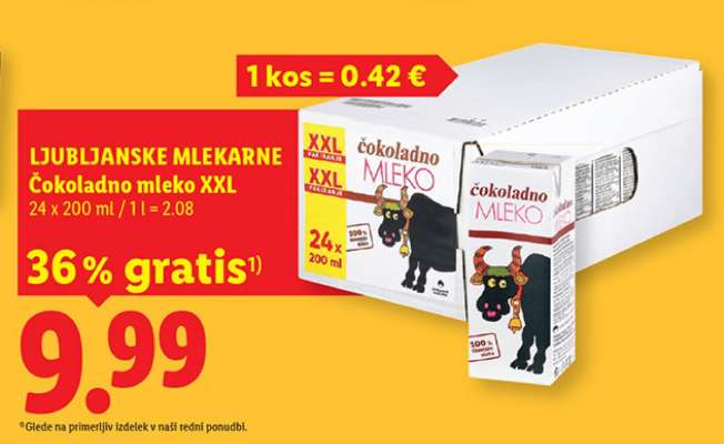 Čokoladno mleko XXL