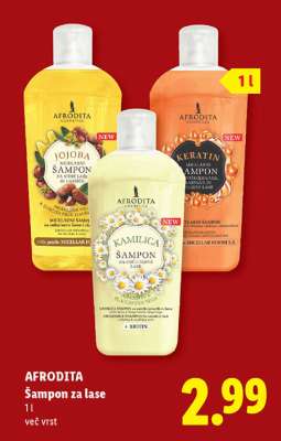 AFRODITA Šampon za lase