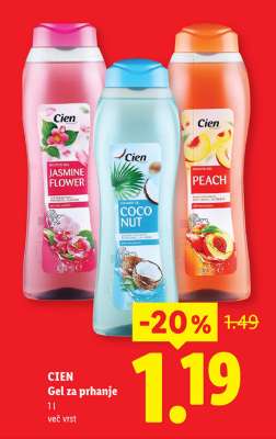 Cien Gel za prhanje