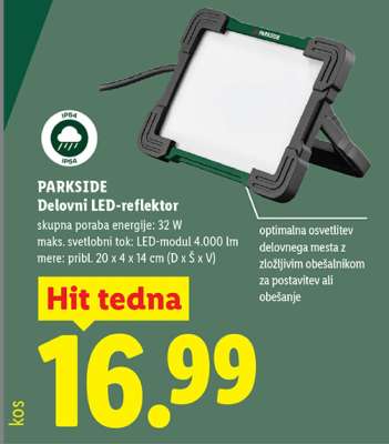 PARKSIDE Delovni LED-reflektor