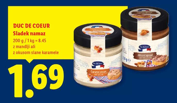 DUC DE COEUR Sladek namaz